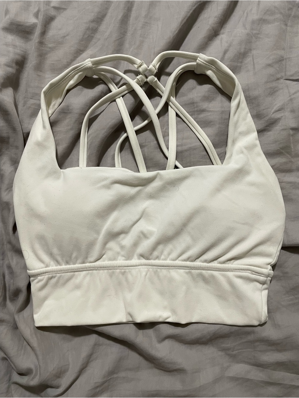 Buffbunny White revolution sports Bra